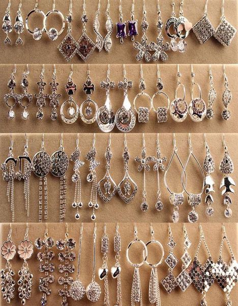 

fashion hypoallergenic earrings silver boxed long earrings korean jewelry diamond earrings goddess style5438295