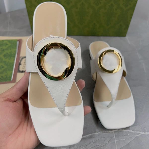 

blondie flip flops slides slippers sandals mules flat heels square toe women luxury designers lamb genuine leather outsole casual brach shoe, Black