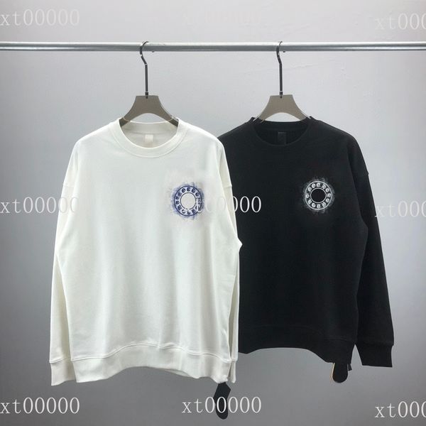 

mens designer sweaters hoodies famous hip hop men women hoodie street cotton loose fit sleeve sweatshirt womens casual round neck long sweat, Black;brown