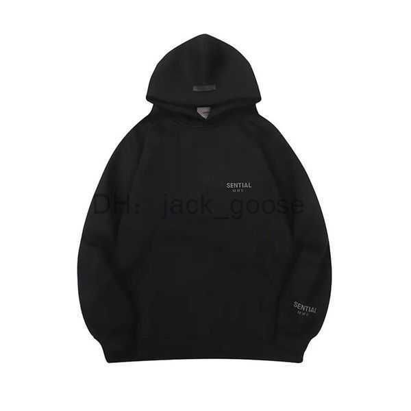 

2023 designer hooded essentail hoodie 1977 letter pullover fashion classic essentialclothing couples essentialhoodie 4 r299, Black