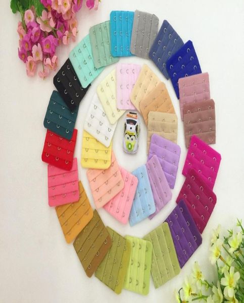 

intimate bra extension buckle 3 rows 3buckles large triple buckles 55cm underwear extensions back independent opp packaging9920235, White