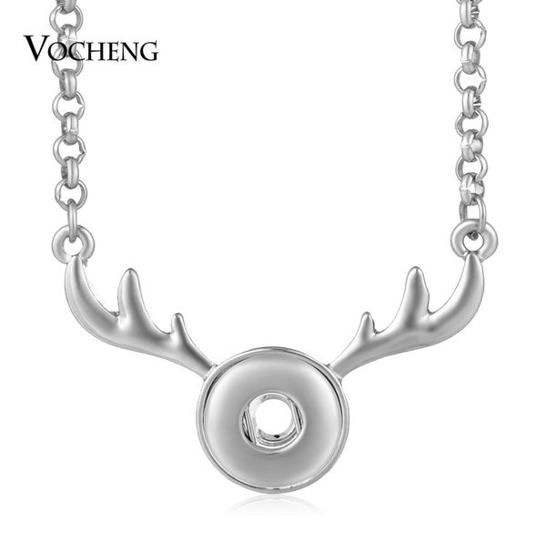 

ginger snap charms jewelry necklace small 12mm button reindeer interchangeable jewelry with stainless steel chain nn5965853927, Silver