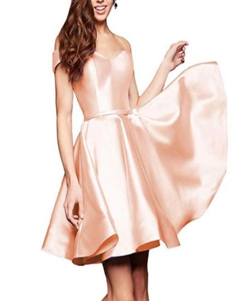

sweetheart short homecoming dresses red satin graduation dress prom dresses lace up cocktail dresses mini evening party gowns7078355, Blue;pink