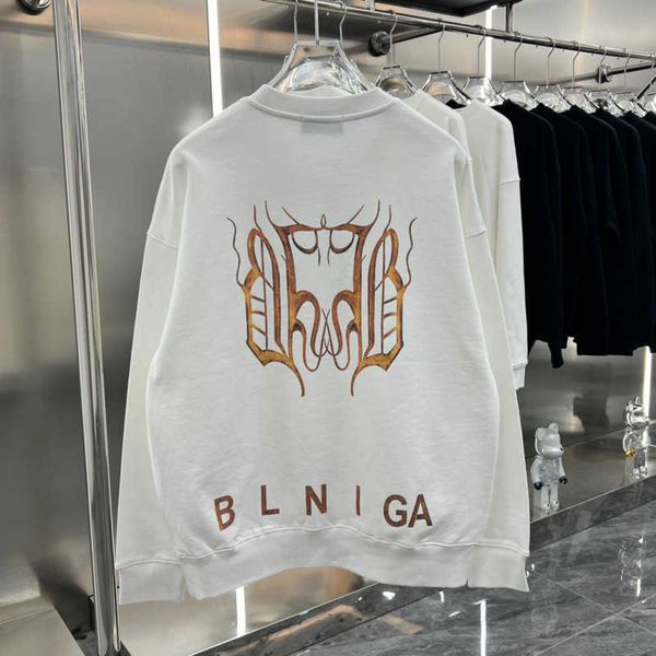

plus size sweatshirts designer hoodies men women sweats long sleeve tshirts casual loose pullover oversized sweater s-xxl, Black