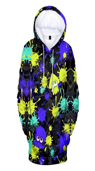 

splatoon 3 cosplay hoodie sweatshirt christmas costumes long sleeve casual fashion pullover3670427, Black