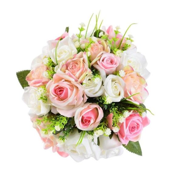 

romantic holding wedding flowers elegant rose bridal bouquet wedding bouquet for bridesmaids ramos de novia 20187752225