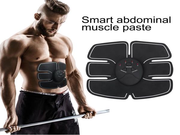 

fast ship abdominal muscle slimming belt machine weight losses waist trainer fitness 8 belly pastes ems massager men women beauty 8552637