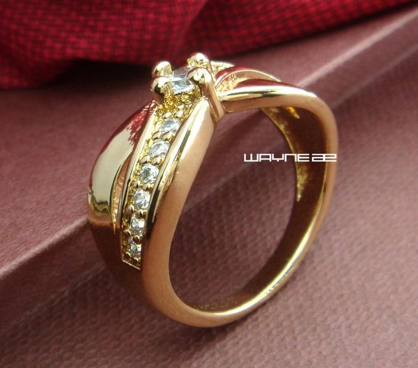 

size 7 18k gold gp ring sapphire engagement jewelry r232017298989, Silver