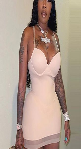 

simenual strap low cut bodycon mini dress solid midnight clubwear birthday outfit for women fashion dresses partywear 2206295334832, Black;gray