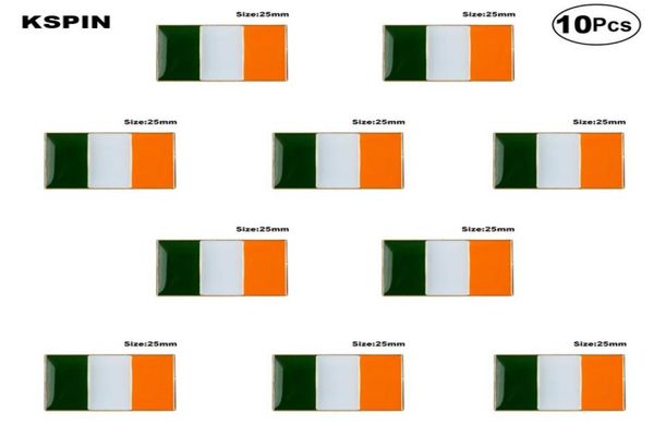 

ireland lapel pin flag badge brooch pins badges 10pcs a lot09196793, Gray