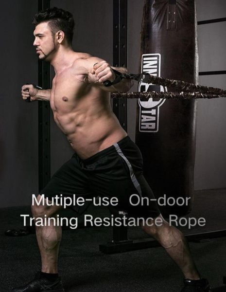 

innstar latex resistance band home gym elastic tubes pull rope fitness exercise sport equipment rubber expander door anchor 2011099957097