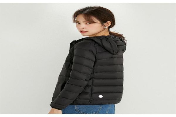 

ll2103 yoga outfit outdoor jacketshoodies women039s down parkas long sleeve jacket ladies outerwear coats winter thick c3501768