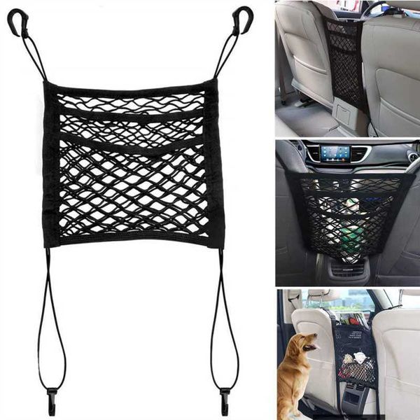 

barriers three layers car pet mesh net universal portable auto travel front seat dog barrier safety protector r230815