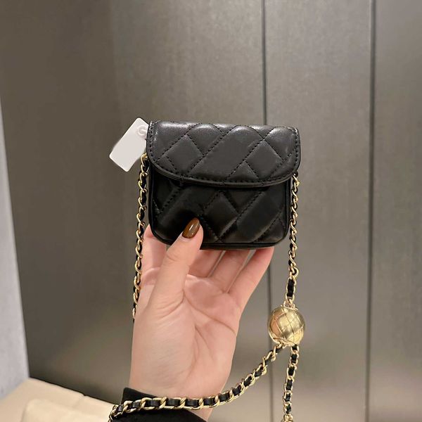 

designer coins purse women chian purse crossbody bag mini designer wallet womens chain handbags fashion classic letter coin purse 230815, Red;black