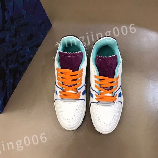 

casual shoes for mens woman trainer men sneakers designer shoes retro black white blue denim leather casual sneaker size 39-44 rd1011