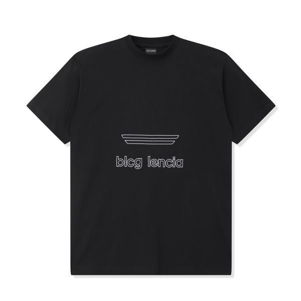 

blcg lencia summer t-shirts womens oversize heavyweight 100% cotton fabric triple stitch workmanship plus size tees sm130150, White