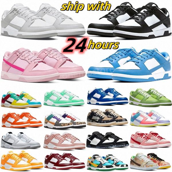 

black panda sb lows running shoes designer women pine green university red triple pink white pn dust sail grey fog orange men outdoor traine, White;red