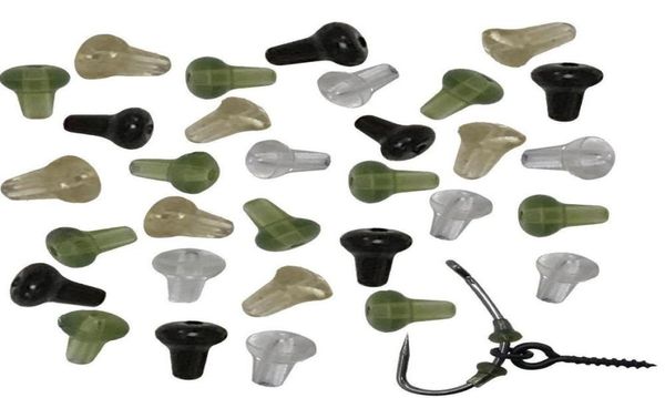 

120pcs carp fishing hook sr rubber shank beads accessories holder rig shookbeads carp fishing terminal tackle6515973