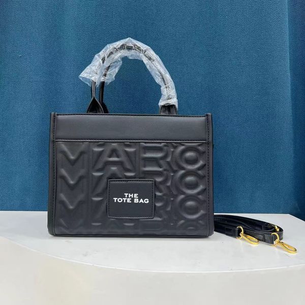 

marc 2023 mj the tote bag handbag designer bag shoulder bag handle black practical large classic capacity coin purse totes crossbody bags wo