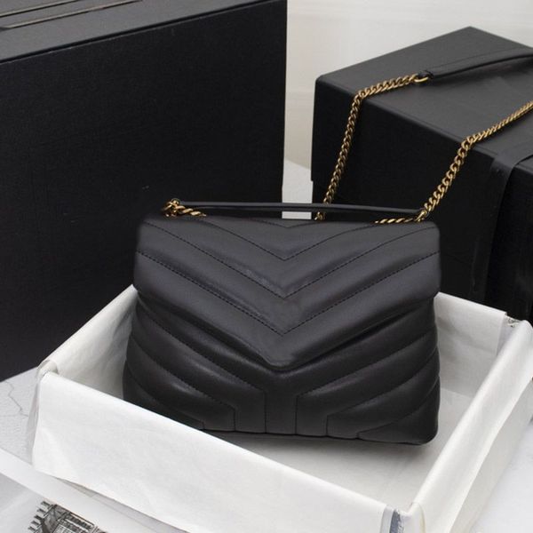 

designer bag loulou shoulder bag crossbody bag tote bag with handle calfskin leather clutch flap chain purse designer woman handbag luxurys