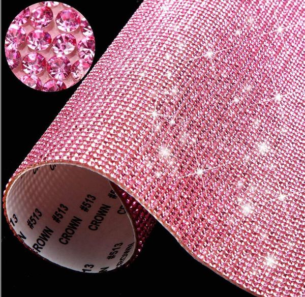 

diamond sticker crystal diamond sticker 12 * 20cm adhesive water diamond mesh diy whole sheet self adhesive flash diamond automotive parts w