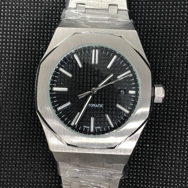 

wholesale watch designer watches montre automatic mechanical watches 42mm stainless steel business wristwatches for men wristwatch gift mont, Slivery;brown