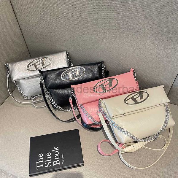 

shoulder bags wandering dingdang bag 2023 new garbage bag women's large capacity commuting one shoulder tote bag chain strap underarm b