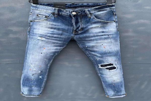 

2021 new brand of fashionable european and american mens casual jeans highgrade washing pure hand grinding quality optimization lt8449439, Blue