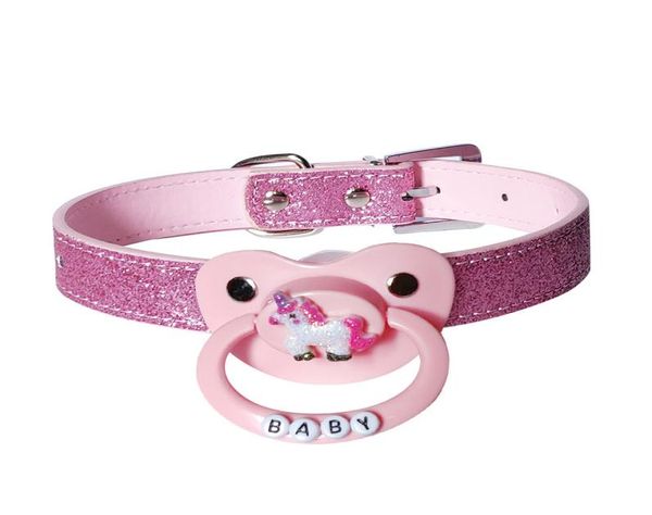 

ddlg gag pacifier size pacifier belt collar abdl baby silicone pacifiers plus large dummy gag pacifier lj2011102175648