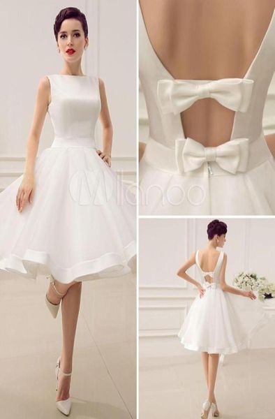 

2018 white short cute prom homecoming dresses real picture crew capped sleeves knee length a line vintage 1905039s party 1634864894, Blue;pink