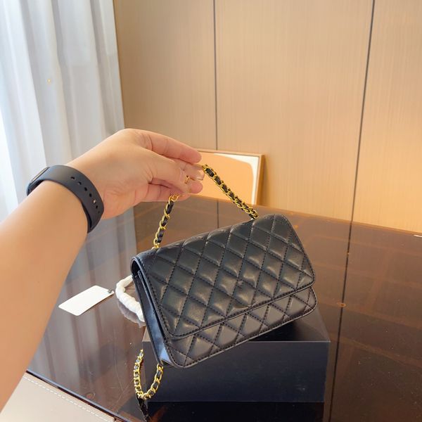 

2023 fashion casual women's bag rhomboid chain crossbody shoulder bag