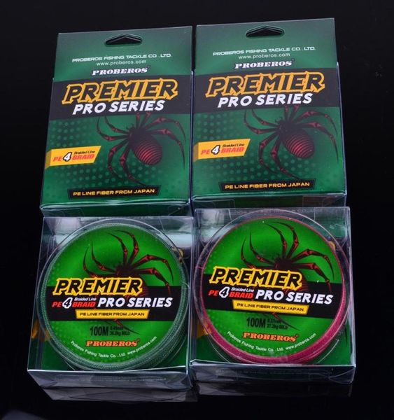 

premier pro series braid fishing line 4 strand spectra ocean rock lines 100m pe wire fiber from japan 18lb100lb4724741