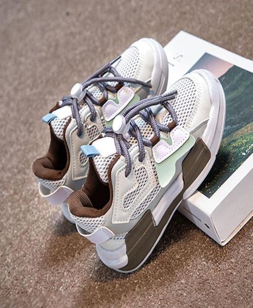 

new children shoes boys sneakers girls sport shoes child leisure trainers casual breathable kids running shoes1132702, Black;red