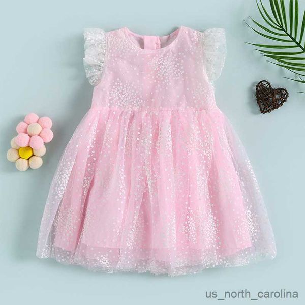 

girl's dresses baby girls dresses summer 2023 sleeveless birthday party princess dress kids sundress dresses for to clothes r230815, Red;yellow