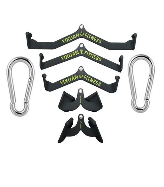 

accessories home gym fitness grips lat pull down cable handle v bar t rowing biceps tricep training4211673