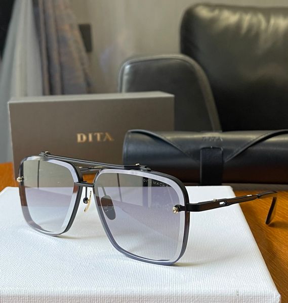 

fashion dita sunglasses for men and women with personalized ins dual beam trend sunglasses for beach outdoor street pgraphy sunglasses, White;black