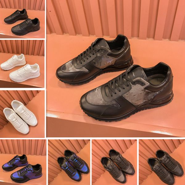 

paris designer shoe men leisure outdoor fallow classic printing fringed black white chameleon party breathable sports shoes