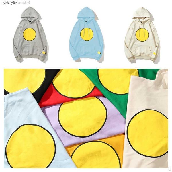 

fashion mens womens hoodies sweatshirts smile drews printing long sleeve hooded luxury men pullover letter jumper hoody spring winter 17kx, Black