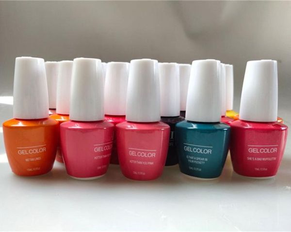 

15ml gelcolor soak off uv gel nail polish fangernail beauty care nails art design multi colors2843789