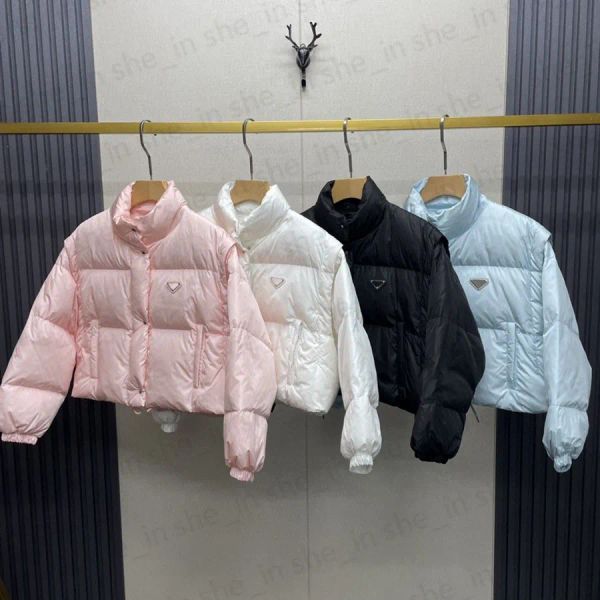 

23fw womens down coat designer woman fashion puffer jacket winter casual short long parkas coats classic letters down jackets outerwear s-l, Black