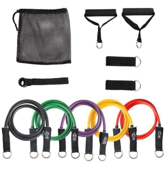 

resistance tubes stretching bands pull ropes muscle training home gym fitness equipment13084115