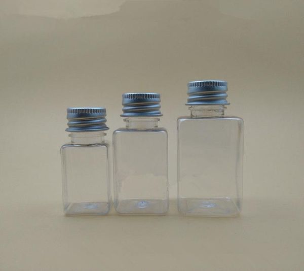 

10ml 20ml 30ml aluminum cap square bottle flower water bottles refillable bottlessmall plastic bottles f12531669663