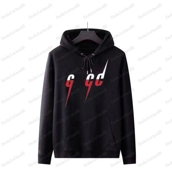 

2023 designers men's hoodie fashion women's hoodie autumn/winter hoodie pullover m  xl 2xl round neck long sleeve clothing sweats, Black