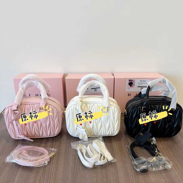 

designers bags network red bowling bag embroidery gold hardware pink official complete plastic packaging g9e6