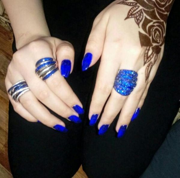 

luxury micro pave lab sapphire cz ring real black gold jewelry engagement wedding band rings for women men party accessory4205550, Slivery;golden