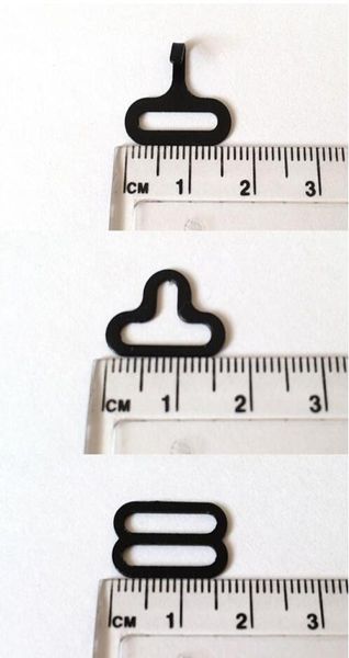

50 sets bow tie hardware necktie hook bow tie or cravat clips fasteners to make adjustable straps on bow tie dip 19mm13mm inner5994580, Silver