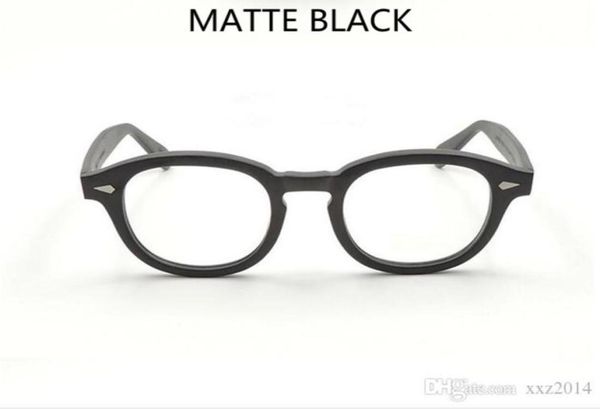 

matte black vintage johnny depp plank glasses frame 7teeth temple sunglasses frame 494644 for optical prescription glasse8590443