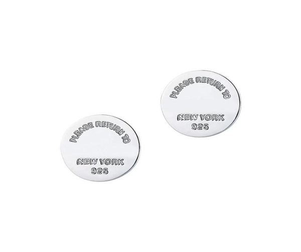 

12mm gold round earring stud women couple flannel bag stainless steel thick piercing jewelry gifts for woman accessories6235152, Golden;silver