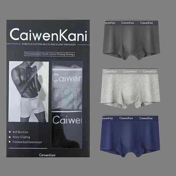 

4pcs/set boxers briefs for men breathable underwear boxer male soft underpants man luxury brand comfortable shorts couple panties e58y 1 f4i, Black;white