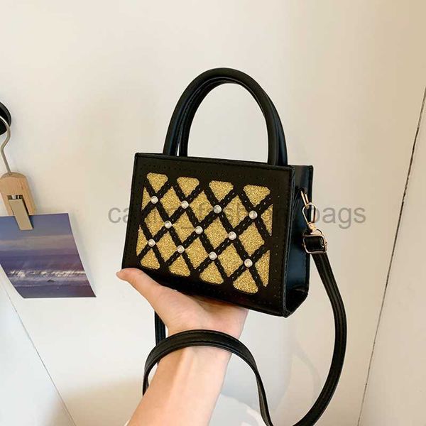 

totes women's handbag new 2023 style solid color grass woven diamond grid shoulder bag pu women's bag trend crossbody bag caitlin_